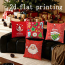 Christmas-themed Pillow Covers for Sofa, Bedroom, Car - Axyaa Brand