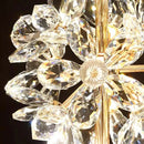 Axyaa Crystal Chandelier Stair Pendant Lamp Living Room Pendant Lights