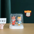 Axyaa Acrylic Toy Display Cabinet | Anime Figure Showcase | Doll Storage Box