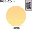 Axyaa LED Ball Lamp - Tricolor/RGB Dimmable, USB Rechargeable/AC Powered