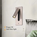 Axyaa Adjustable LED Reading Wall Lamp with Switch for Home and Hotel Bedrooms