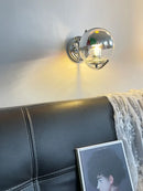 Axyaa Modern Designer Silvery Wall Lamp for Hotel Restaurant Art Deco Decor