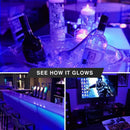 Axyaa 9W Purple UV LED Bulb Light for Halloween Party Decoration
