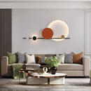 Axyaa Nordic Art Mural Wall Lamp for Bedroom and Living Room with LED Lights