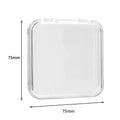 Axyaa Nail Tip Organizer Case: Clear Artificial Nail Display Holder & Packaging