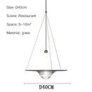 Nordic Glass Water Droplet Pendant Lamp by Axyaa for Stylish Home Decor Lighting