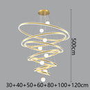 Axyaa Nordic Stair Chandelier Pendant Lights, Ceiling Light for Living Room Bedroom Dining Room