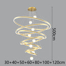 Axyaa Nordic Home Decoration Stair Chandelier Living Room Bedroom Dining Room Pendant Lights Ceiling Light Indoor Lighting