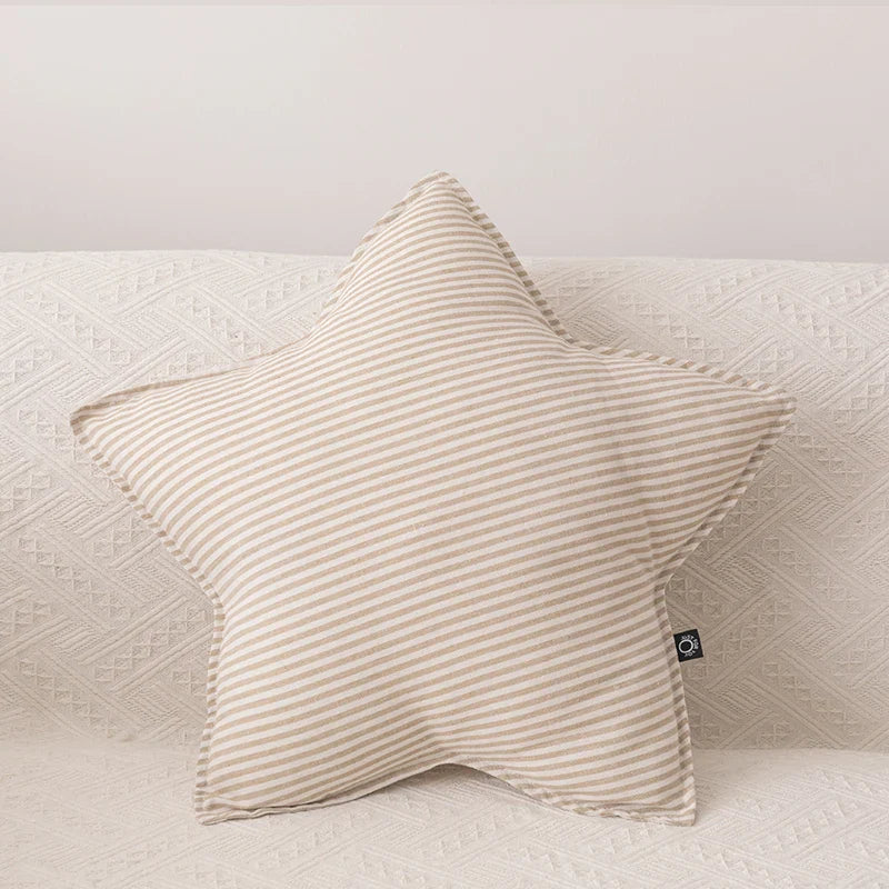 Axyaa Cloud Star Knot Sugar Moon Cushion: Soft Decor Pillow for Kids Room, Party, Sofa