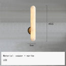 Axyaa Marble Wall Lamp: Modern Style Villa Living Room Hotel Aisle Light