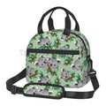 Axyaa Cartoon Koala Lunch Bag: Insulated Thermal Tote for Women & Girls, Adjustable Strap