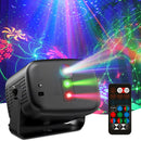 Axyaa Disco LED RGB Strobe Light Remote Control Sound Activated