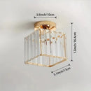 Axyaa Nordic Crystal Ceiling Light Fixture