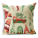Axyaa Festive Christmas Tree Pillow Cover for Home Decoration