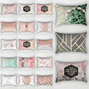 Axyaa Geometric Striped Rectangular Pillowcase for Home Decor