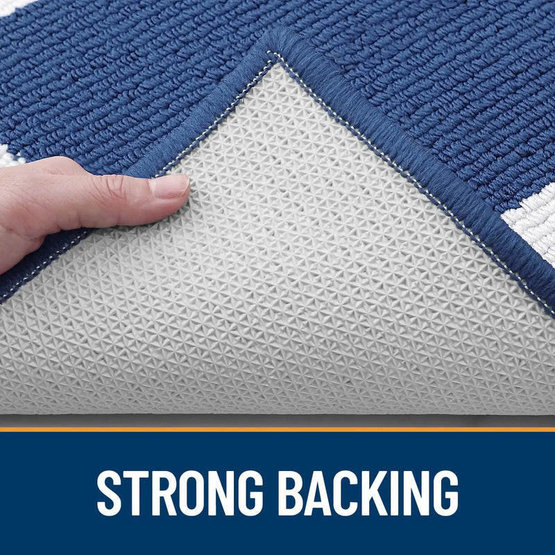 Axyaa Absorbent Welcome Mat: Soft, Non-Slip Floor Carpet
