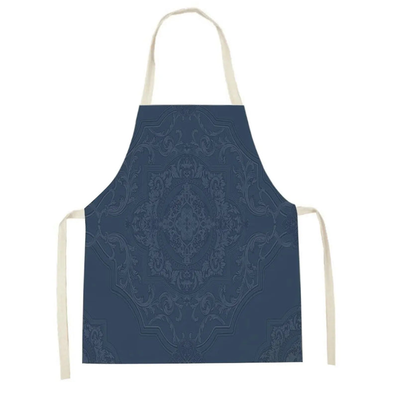 Axyaa Red Flower Kitchen Apron for Adults and Kids