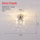 Axyaa Dandelion Crystal Pendant Lamp - Modern & Simple Ceiling Light for Room Decoration