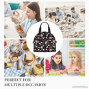Axyaa Insulated Lunch Bag Women Thermal Portable Tote Cooler Handbag