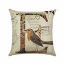Axyaa Linen Pillowcase 45*45cm for Household Sofa Decor - Love Letter Series