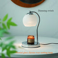 Axyaa Glass Table Lamp Aromatherapy Candle: Bedroom Bedside Atmosphere, Ornaments Gift