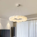 Axyaa Nordic Cloud Cream Ceiling Light Chandelier, Warm Atmosphere for Bedroom & Restaurant