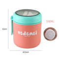 Axyaa Stainless Steel Food Thermal Jar - Keeps Food Hot - 530ml/710ml