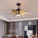 Axyaa Modern LED Ceiling Fan for Kids Bedroom with Remote Control