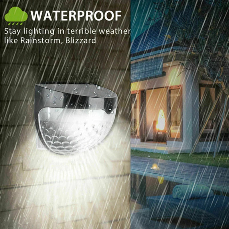 Axyaa Solar LED Outdoor Wall Lamps Waterproof Festoon Light