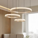 Axyaa Nordic LED Ring Pendant Lamp for Luxury Atmosphere in Living Room