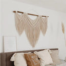 Axyaa Boho Macrame Wall Hanging Tapestry - Hand-Woven Bohemian Home Decor