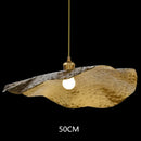 Axyaa Lotus Leaf LED Chandelier: Modern Nordic Style Pendant Light for Home Interior