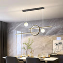 Axyaa Modern LED Chandelier for Dining & Living Room - Indoor Pendant Ceiling Lighting