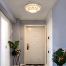 Axyaa Flower Gold Crystal Ceiling Chandelier for Kitchen, Aisle, Stairs - Modern Luminaires