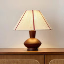 Axyaa Solid Wood Table Lamp: French Medieval Retro Hand-woven Romantic Light