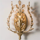 Axyaa Crystal Leaf Wall Lamp - Nordic Modern Luxury for Home Decor