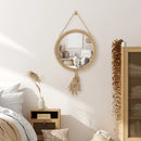 Axyaa Nordic Hanging Mirror for Home Decor and Makeup with Creative Design