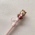 Axyaa Bear Silicone Straw Cap for 30oz Tumblers