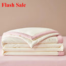 Axyaa Embroidered Cashmere Summer Quilt Set
