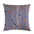 Axyaa Geometric Linen Pillowcase - Graffiti Style Decorative Cushion Cover