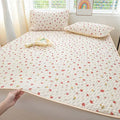 Axyaa Ice Silk Mat Cool Mattress Cover 3-Piece Set