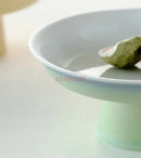 Axyaa High Leg Chinese Tea Tray - Stylish Household Tray for Dim Sum and Fruits
