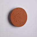 Axyaa Brick Red Travertine Sconce LED Wall Lamp 10W Retro Decor Light