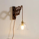 Axyaa Modern LED Wall Lights Brass Copper Balcony Bedroom Living Room Decor