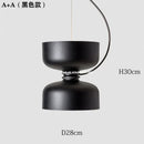 Axyaa Nordic Designer Chandelier Iron Lampshade LED Pendant for Home Decor