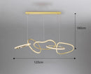 Axyaa LED Pendant Light Chandeliers Modern Indoor Lighting for Living Room and Dining Room