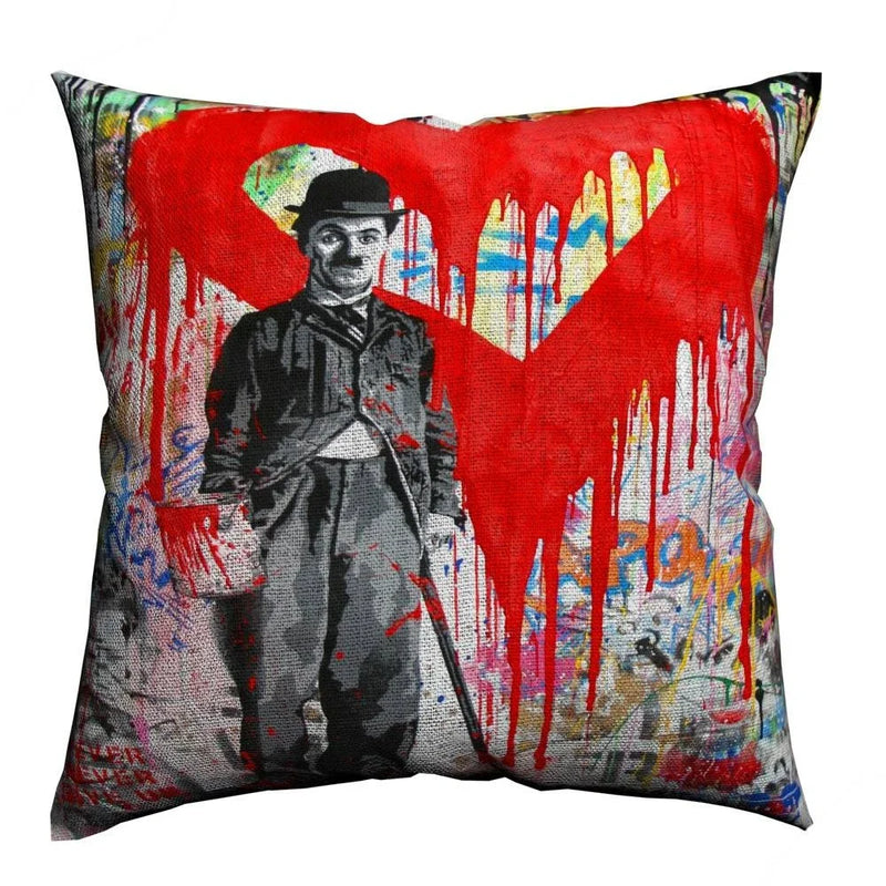 Banksy Street Art Pillowcase Cover 45x45cm - Axyaa Home Decor
