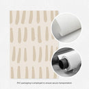 Bohemian Beige Canvas Prints Set by Axyaa - Modern Abstract Art for Home & Office