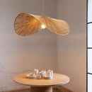 Axyaa Rattan LED Pendant Lights: Nordic Handmade Minimalist Home Decor Lighting
