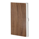 Axyaa Wooden Business Card Holder & Metal Storage Box : Stylish & Functional Organizational Solution.